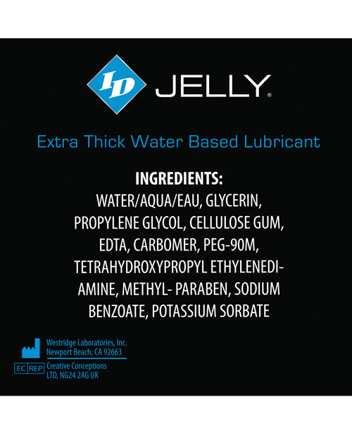 ID Jelly Lubricant Travel Tube