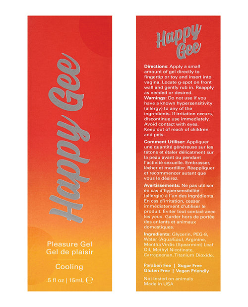 Jelique Happy Gee - .5 oz - Empower Pleasure