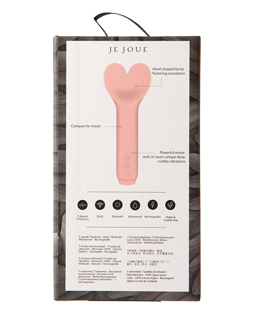Je Joue Amour Bullet Vibrator - Pale Rosette - Empower Pleasure