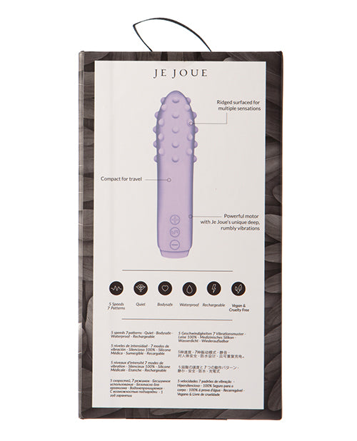 Je Joue Duet Bullet Vibrator - Lilac - Empower Pleasure