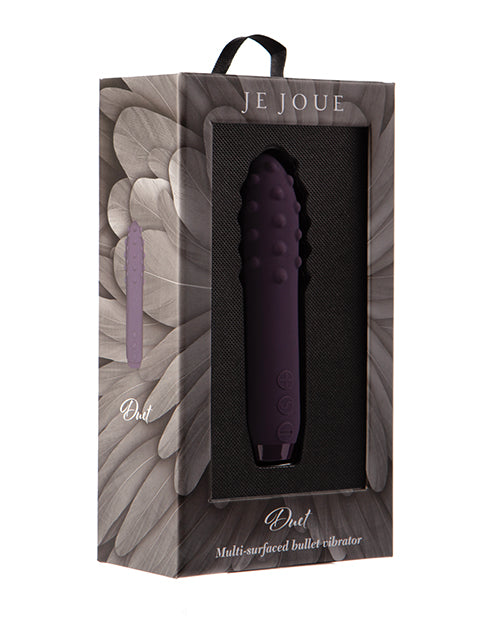 Je Joue Duet Bullet Vibrator - Purple - Empower Pleasure