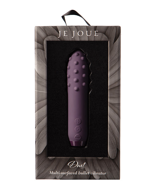 Je Joue Duet Bullet Vibrator - Purple - Empower Pleasure