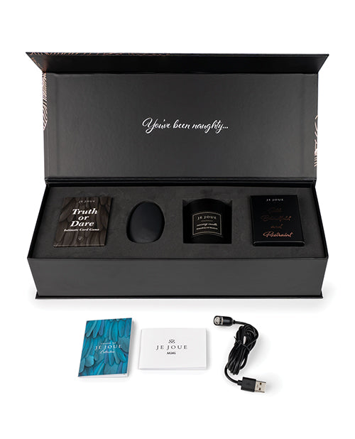 Je Joue The Naughty Collection Gift Set - Black - Empower Pleasure