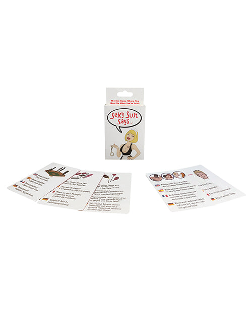 Sexy Slut Says Card Game - Empower Pleasure