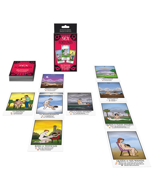Sex Fortunes Tarot Cards for Lovers - Empower Pleasure