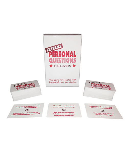 Extreme Personal Questions For Lovers Card Game - Empower Pleasure