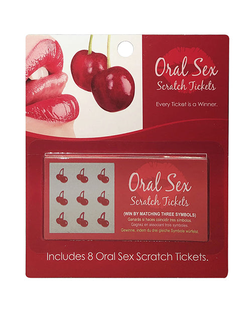 Oral Sex Scratch Tickets - Every Ticket is a Winner - Empower Pleasure