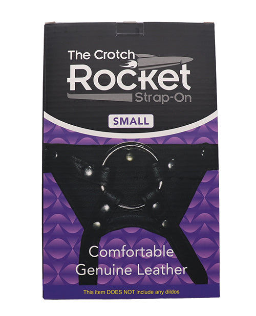 Locked In Lust Crotch Rocket Strap-On - Black