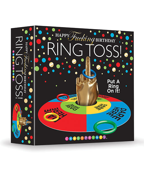 Happy Fucking Birthday FU Finger Ring Toss Game - Empower Pleasure