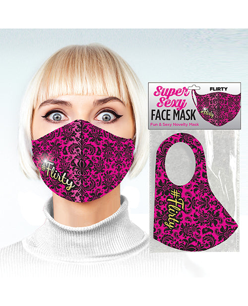 Super Sexy Flirty Script Mask - Empower Pleasure