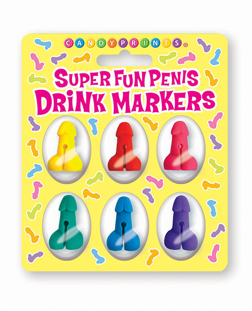 Super Fun Cocktail Markers - Set of 6 - Empower Pleasure