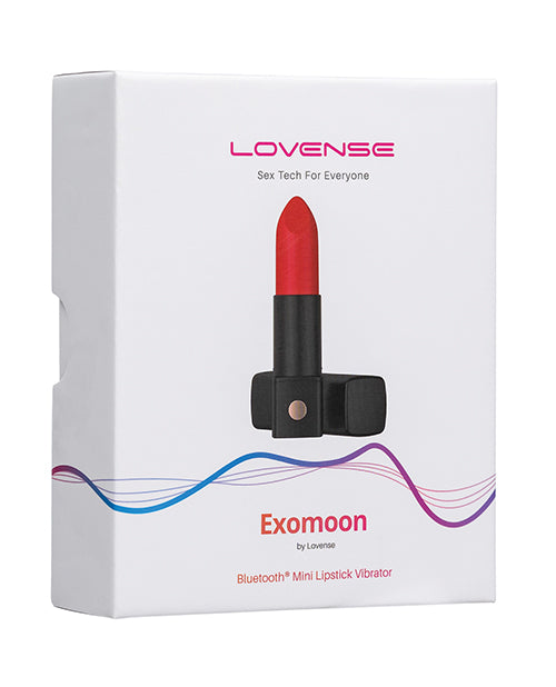 Lovense Exomoon Lipstick Vibe - Red - Empower Pleasure