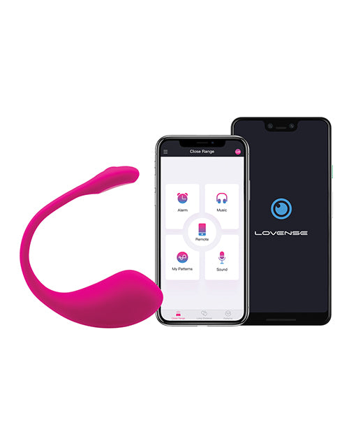 Lovense Lush 2.0 Sound Activated Vibrator - Pink - Empower Pleasure