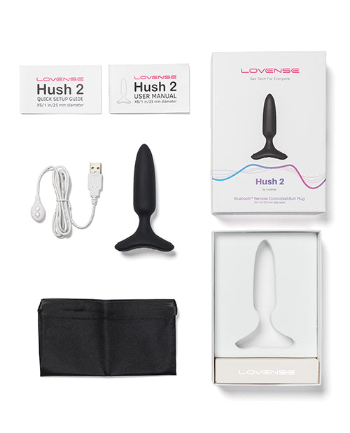 Lovense Hush 2 1" Butt Plug - Assorted Sizes - Empower Pleasure
