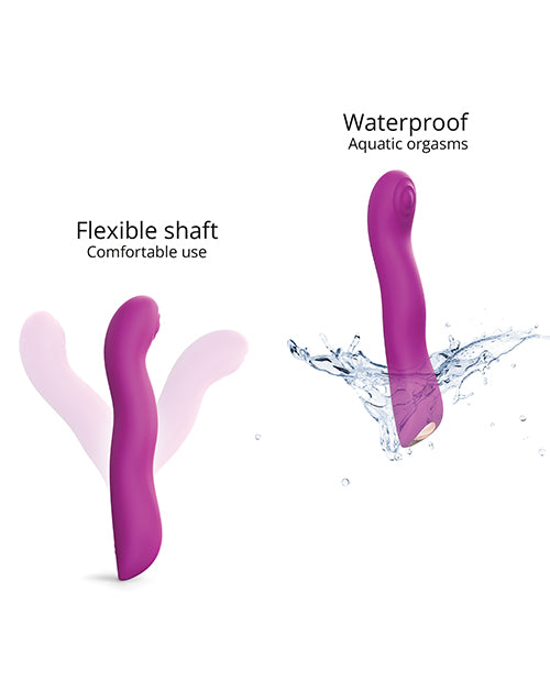 Love to Love Swap Tapping Vibrator - Sweet Orchid - Empower Pleasure
