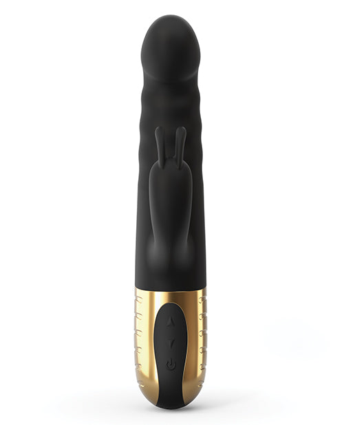 Dorcel G-Stormer Thrusting G-Spot Rabbit - Black/Gold - Empower Pleasure