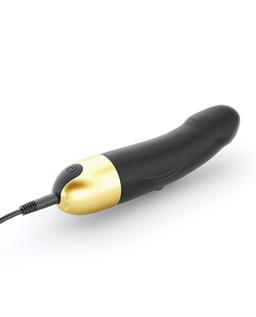 Dorcel Real Vibration S 6" Rechargeable Vibrator 2.0 - Gold - Empower Pleasure