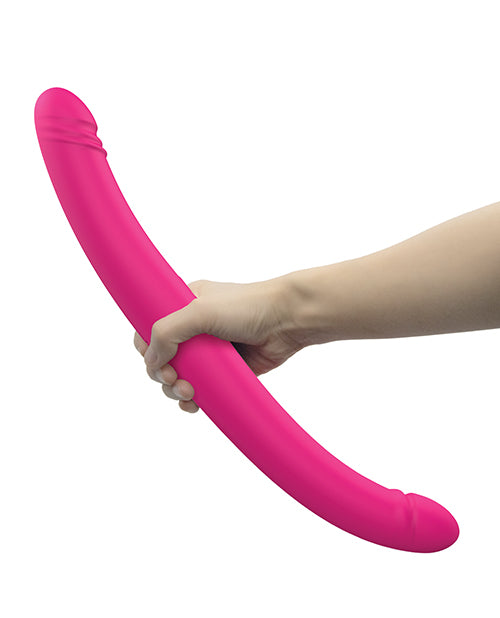 Dorcel Orgasmic Double Do 16.5" Thrusting Dong - Pink - Empower Pleasure