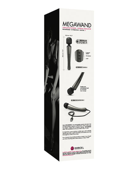 Dorcel Megawand Rechargeable Wand - Assorted Colors - Empower Pleasure