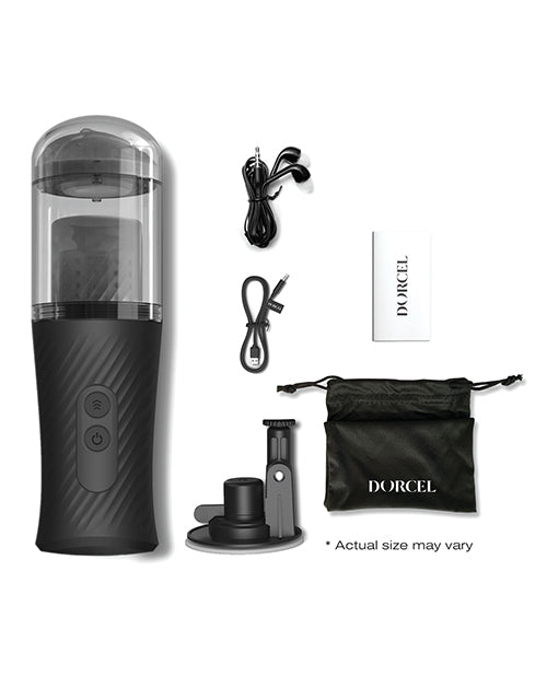 Dorcel Thrust Blow Automatic Masturbator - Black - Empower Pleasure