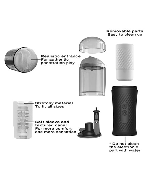 Dorcel Thrust Blow Automatic Masturbator - Black - Empower Pleasure