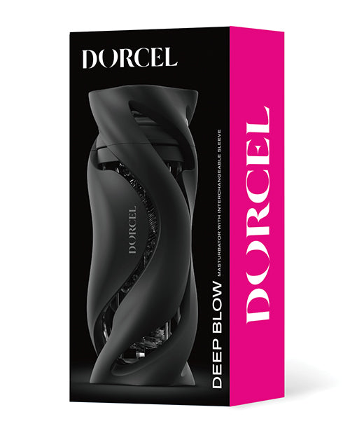 Dorcel Deep Blow Masturbator - Black - Empower Pleasure