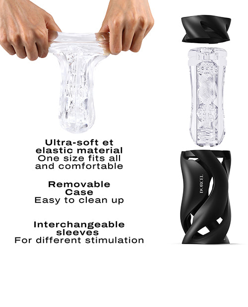 Dorcel Deep Blow Masturbator - Black - Empower Pleasure