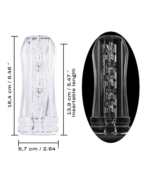 Dorcel Deep Blow Extreme Sleeve - Clear - Empower Pleasure