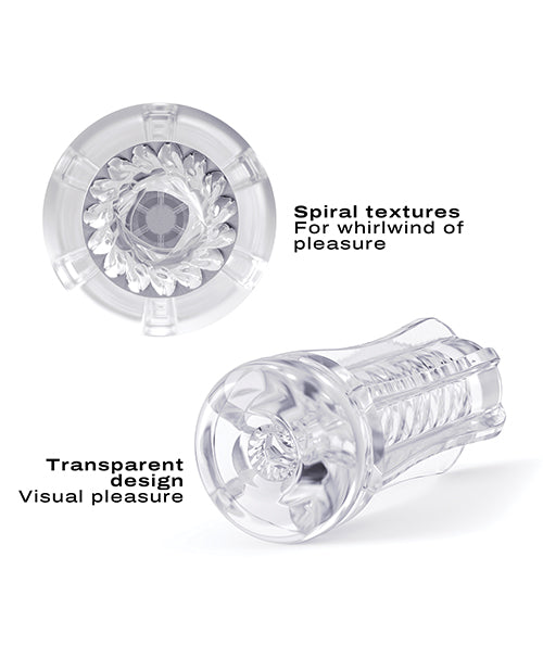 Dorcel Deep Blow Tornado Sleeve - Clear - Empower Pleasure
