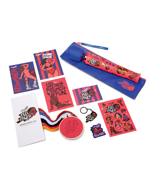 Le Wand Feel My Power 2022 Kelly Malka Special Edition Wand Massager - Empower Pleasure