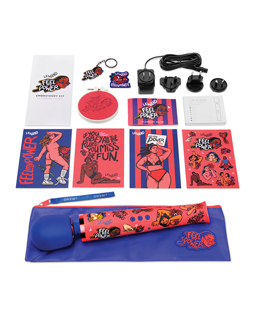 Le Wand Feel My Power 2022 Kelly Malka Special Edition Wand Massager - Empower Pleasure