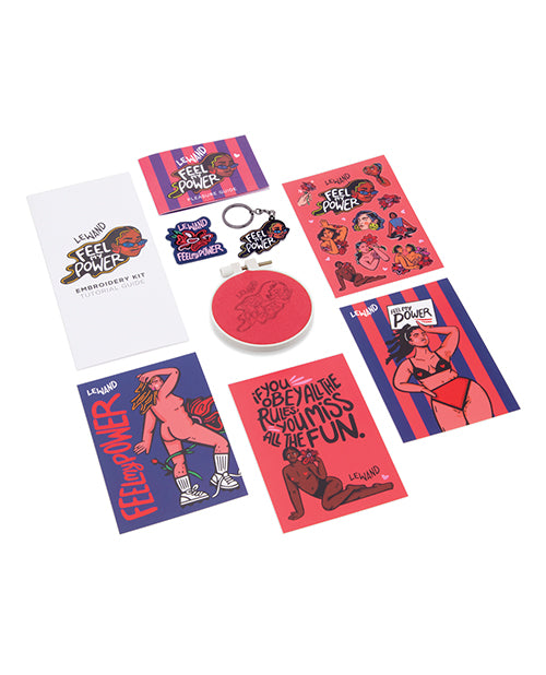 Le Wand Feel My Power 2022 Kelly Malka Special Edition Wand Massager - Empower Pleasure