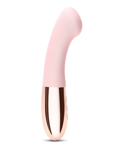 Le Wand GEE G-Spot Targeting Rechargeable Vibrator - Rose Gold - Empower Pleasure