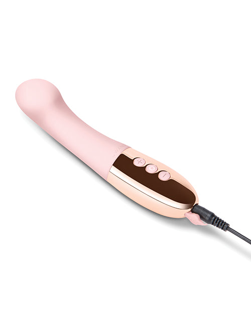 Le Wand GEE G-Spot Targeting Rechargeable Vibrator - Rose Gold - Empower Pleasure