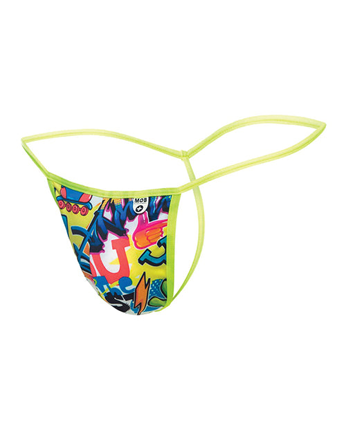 Male Basics Sinful Hipster Music T Thong G-String Print LG