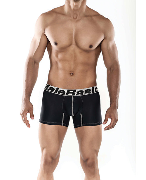 Male Basics Performance Boxer Black LG