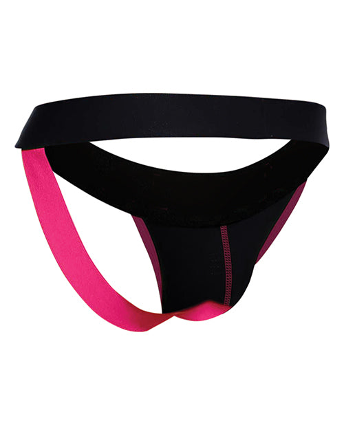Male Basics Neon Jockstrap Coral LG - Empower Pleasure