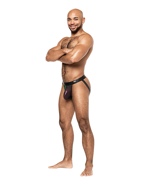 Hocus Pocus Stretch Poly Spandex Uplift Jock Purple L/XL - Empower Pleasure