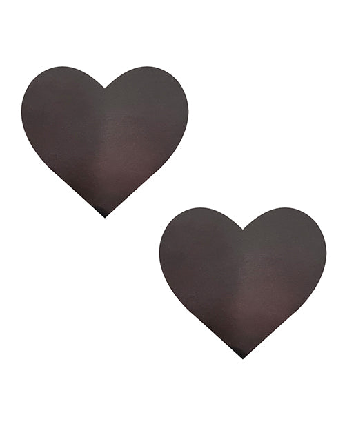Neva Nude Temperature Reactive Heart Pasties - Neon Pink - Empower Pleasure