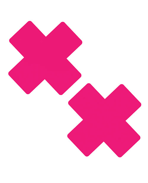 Neva Nude Temperature Reactive X Factor Pasties - Neon Pink - Empower Pleasure