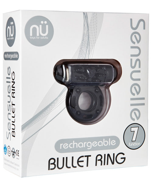 Sensuelle Bullet Ring - 7 Function Cock Ring - Empower Pleasure