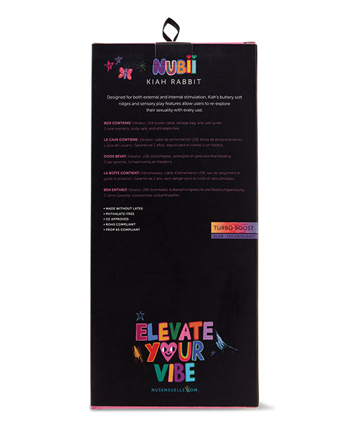 Nu Sensuelle Nubii Heating Rabbit - Pink - Empower Pleasure