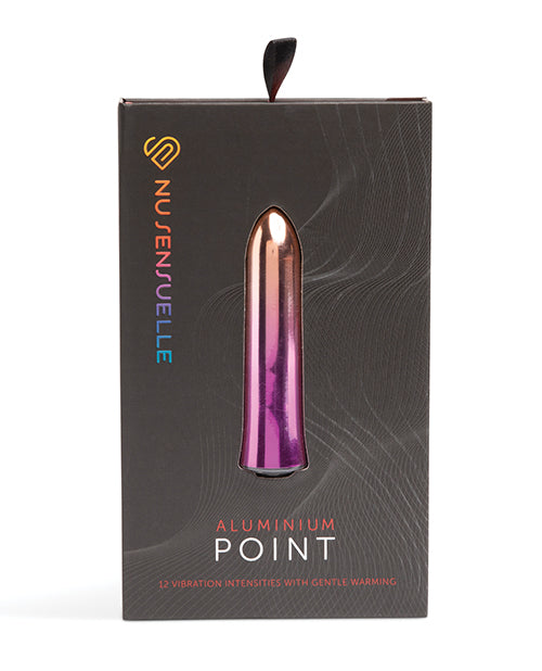 Nu Sensuelle Aluminium Point Rechargeable Bullet - Multicolor - Empower Pleasure