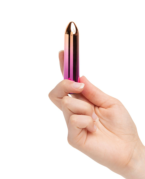 Nu Sensuelle Aluminium Point Rechargeable Bullet - Multicolor - Empower Pleasure