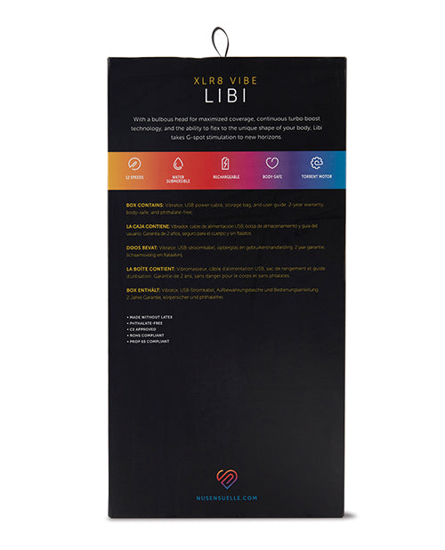 Nu Sensuelle Libi G-Spot Vibrator - Deep Pink - Empower Pleasure