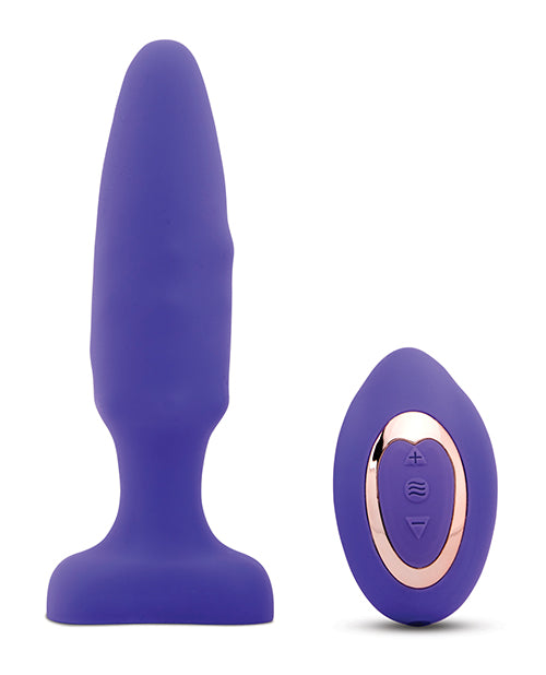 Nu Sensuelle Fino Roller Motion Plug - Ultra Violet - Empower Pleasure