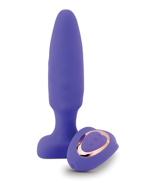 Nu Sensuelle Fino Roller Motion Plug - Ultra Violet - Empower Pleasure
