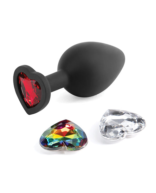 Glams Xchange Heart Gem - Medium - Empower Pleasure