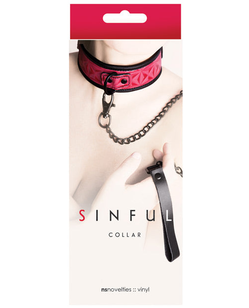NS Novelties Sinful Collar - Empower Pleasure