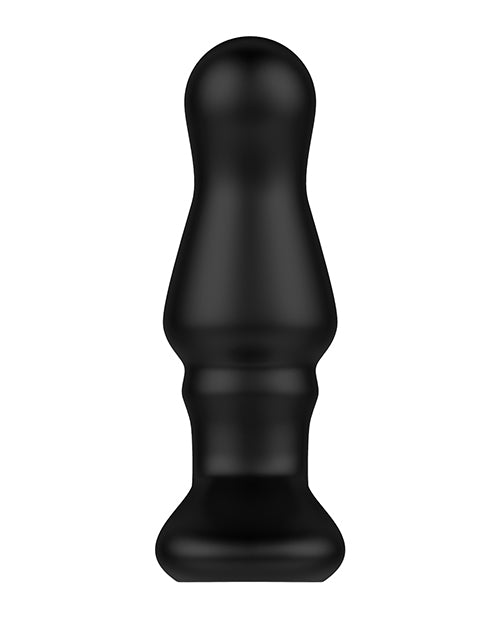 Nexus Bolster Butt Plug w/Inflatable Tip - Black - Empower Pleasure